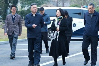 浙江省人民检察院党组书记、检察长林贻影到国家检察官学院浙江分院调研